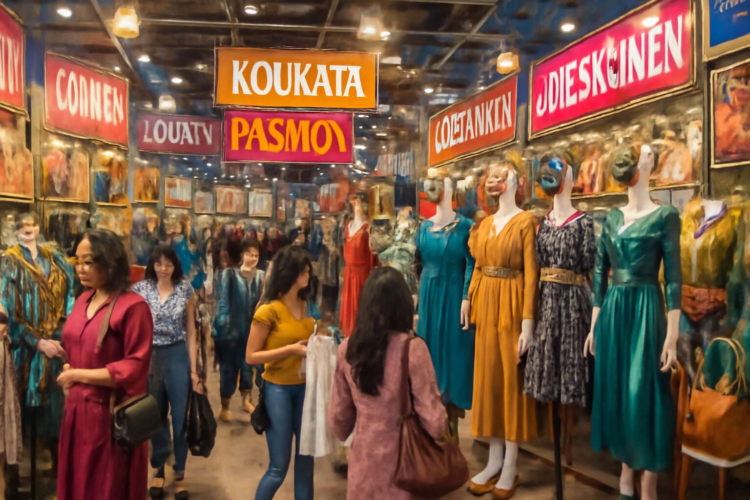 branded clothes exhibition in kolkata
