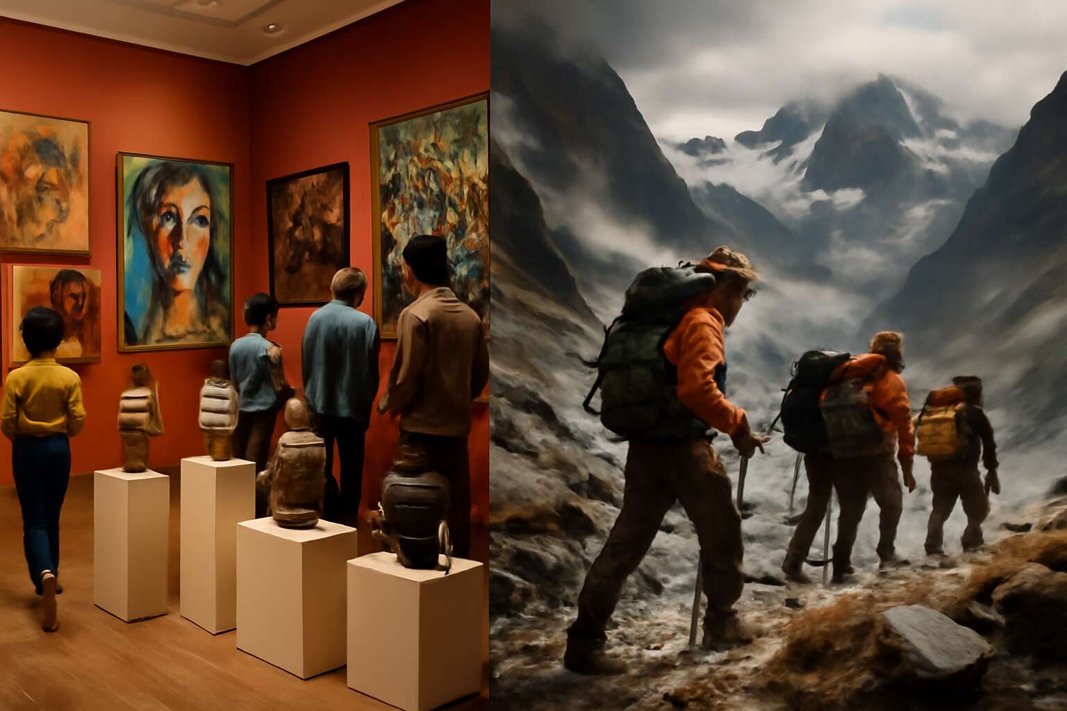 exhibition vs expedition