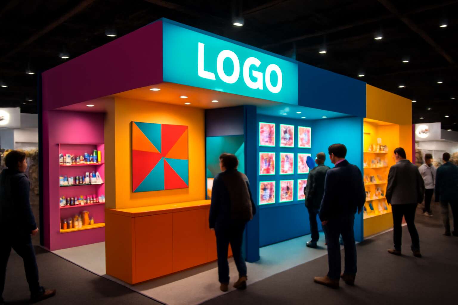 exhibition and display