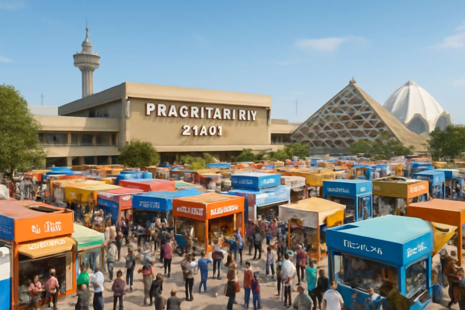 which exhibition is going on in pragati maidan in 2024