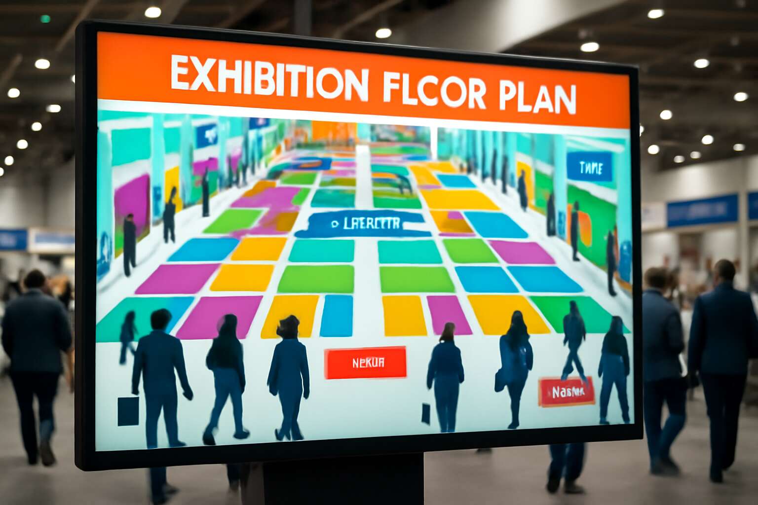 exhibition floor plan