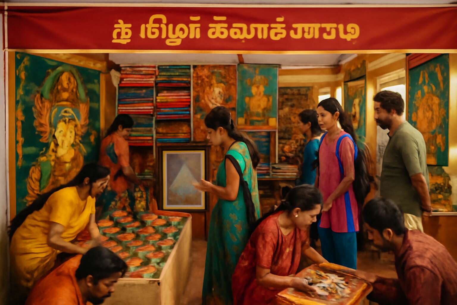 exhibition meaning in tamil