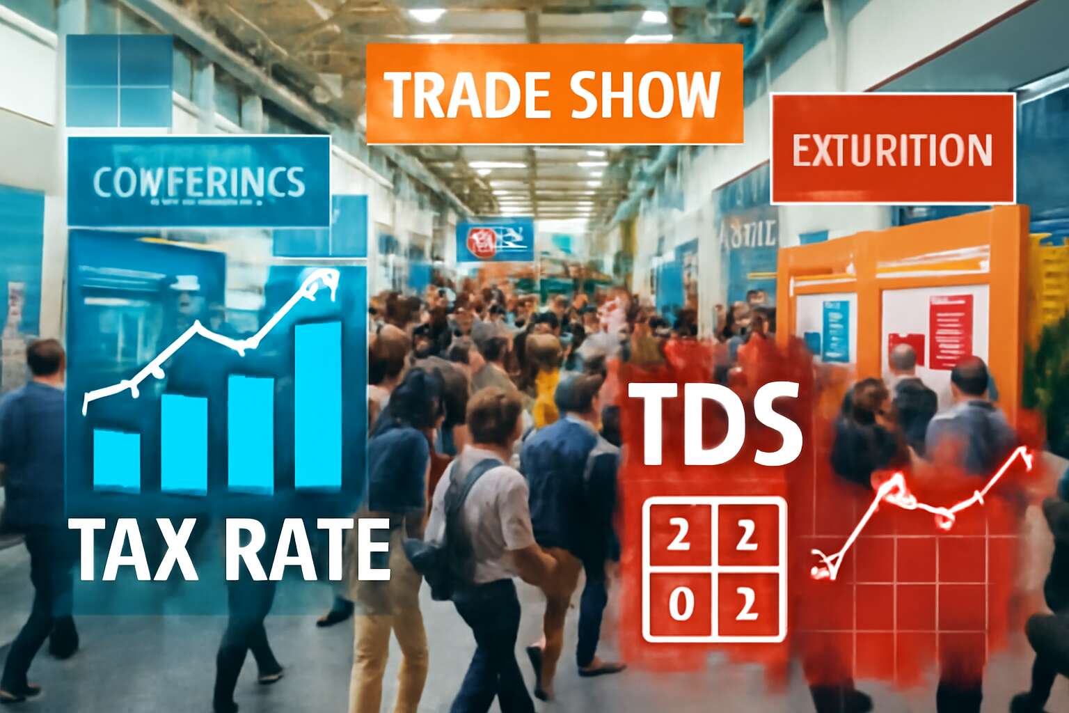 exhibition tds rate