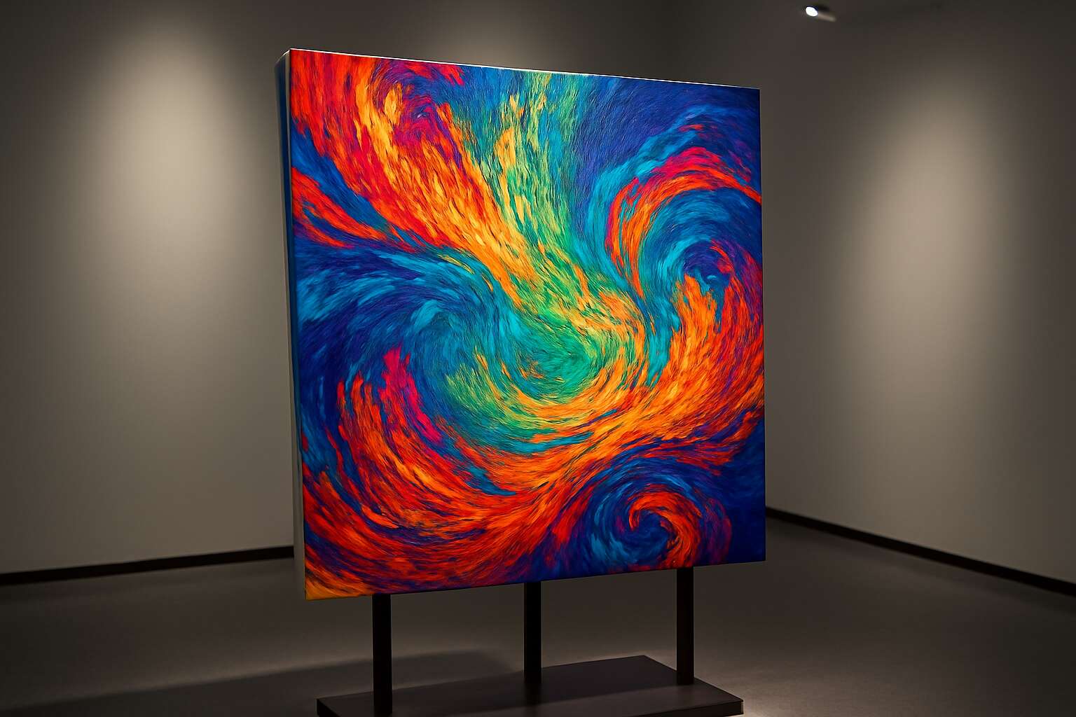 exhibition display canvas