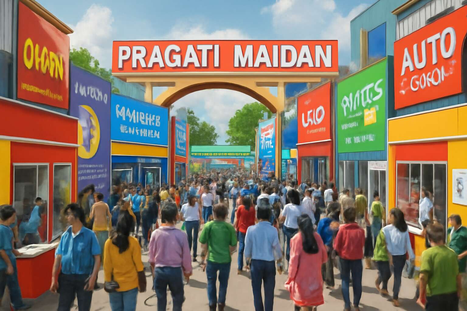 which exhibition is going on in pragati maidan today