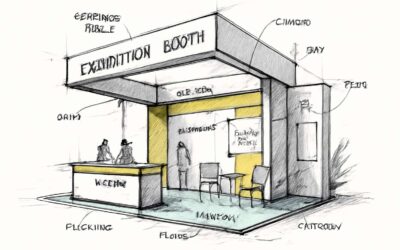 Transform Your Event with Stunning Ideas: A Creative Guide to an Eye-Catching Exhibition Booth Sketch