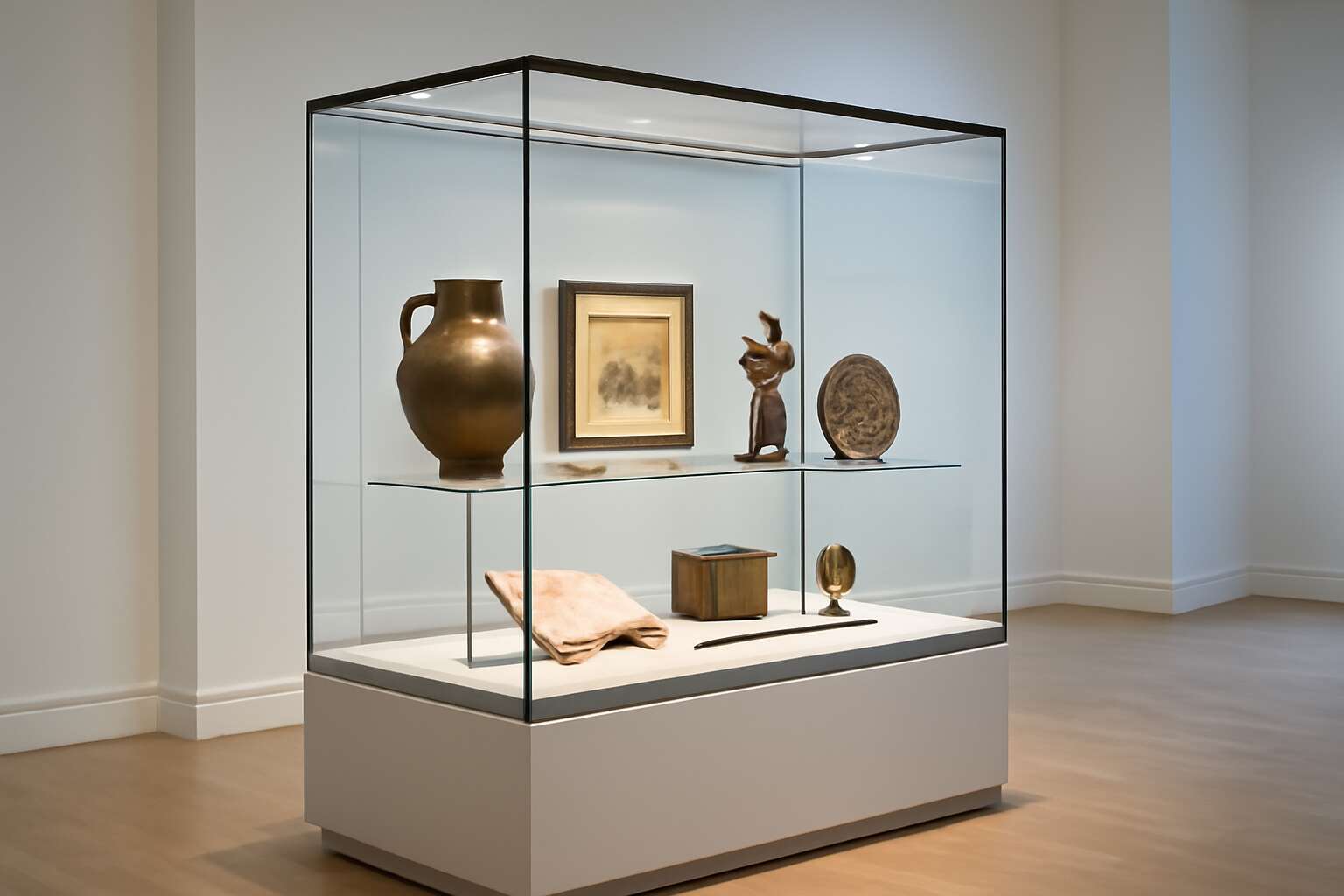 exhibition display case