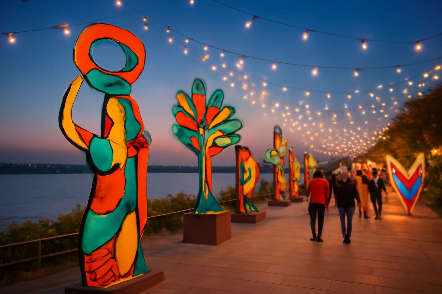 exhibition near necklace road
