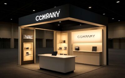Discover exhibition tables that elevate booths with style and durability