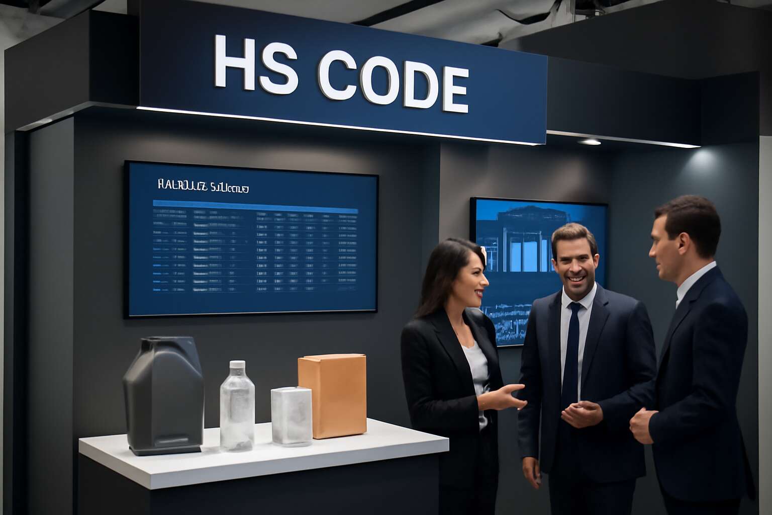 exhibition booth hs code